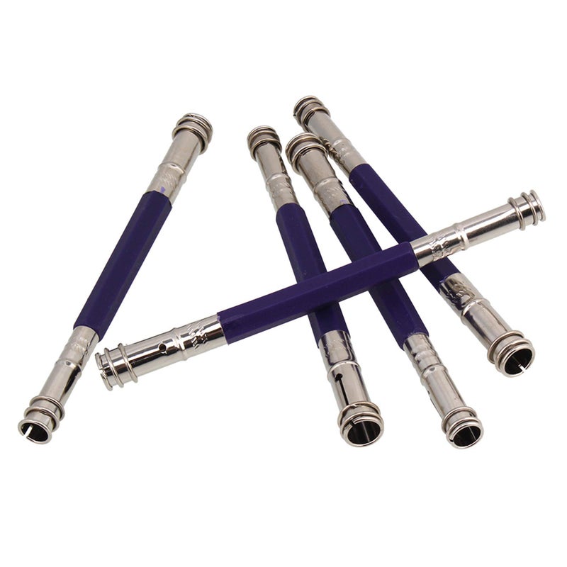 RDEXP Adjustable Dual Head Pencil Extender Holder Sketch School Office Art Write Tool Pack of 5 - Image 2